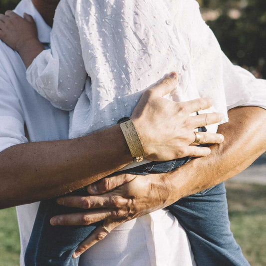 Bracciale Nascita per Papà - 2 figli