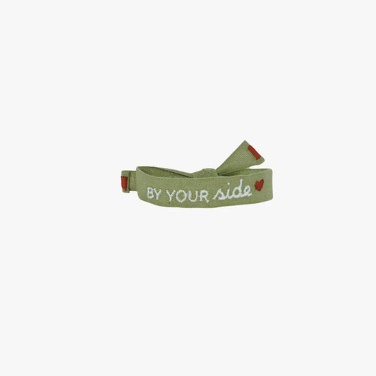 Set Bracciali Ricamami - "BY YOUR SIDE & CHE BELLO CHE CI SEI "