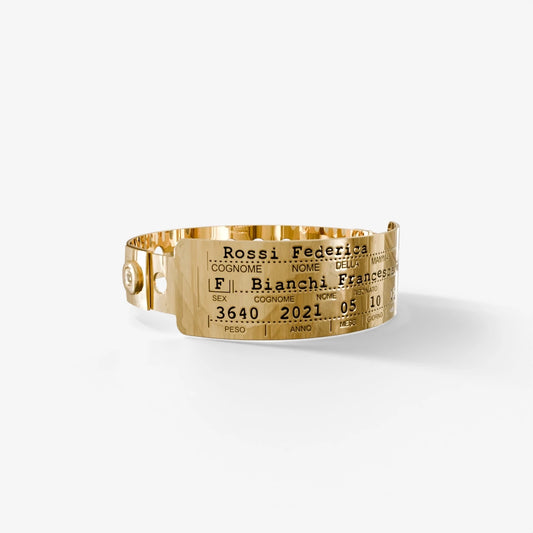 Birth Bracelet for Mother with Diamond - 1 child