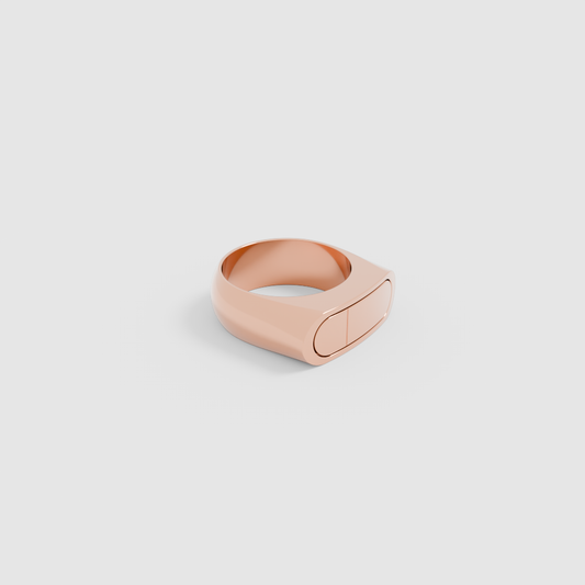 Anello Time Capsule - Oro Rosa