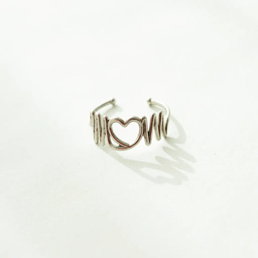M🖤M Mother's Heart Ring