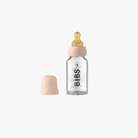 Pink Birth Box - Glass baby bottle